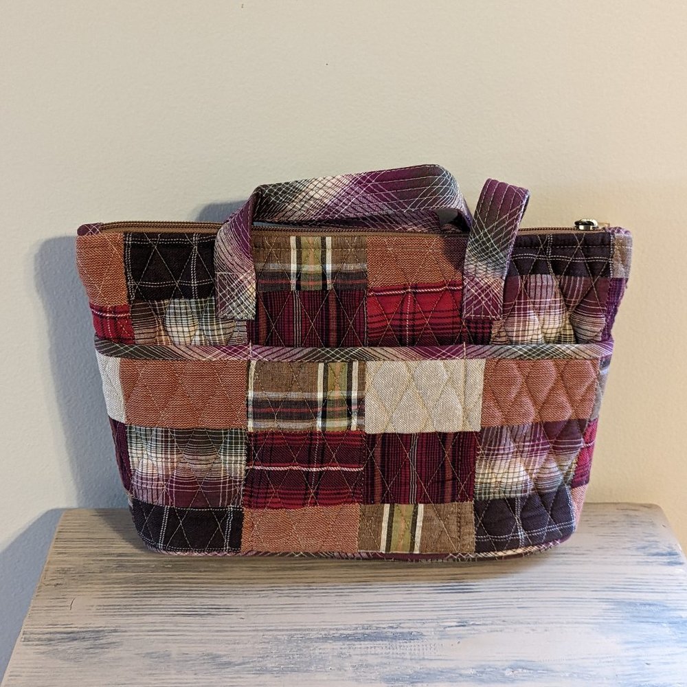 Bella Taylor Wyatt Taylor Patch work Shoulder Bag - Picture 2 of 3